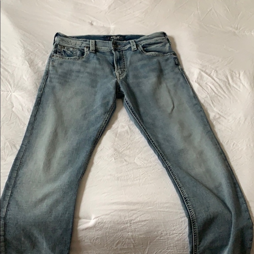 Men’s Silver jeans